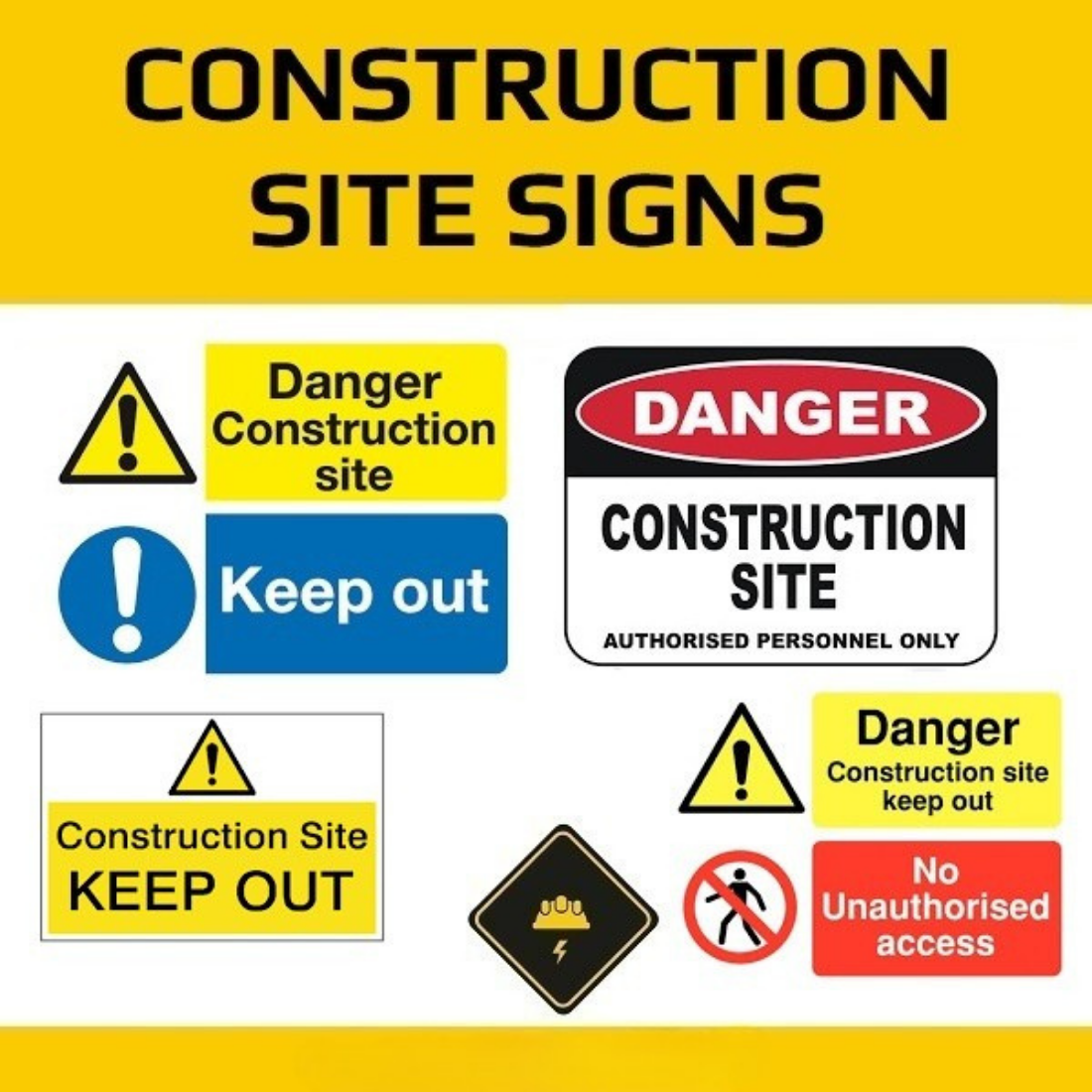 Essential Guide to Custom Construction Safety Stickers