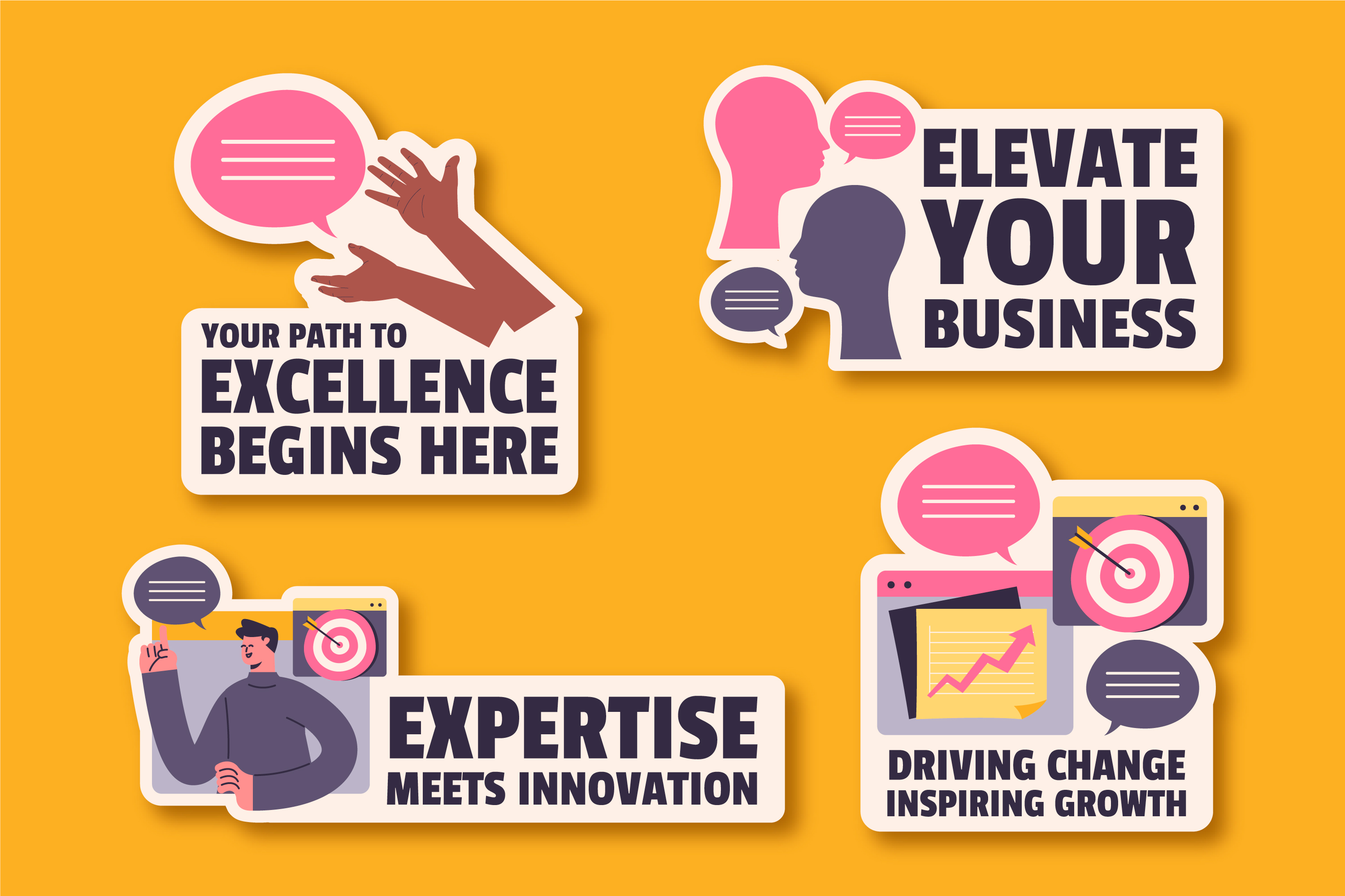 Business Logo Stickers