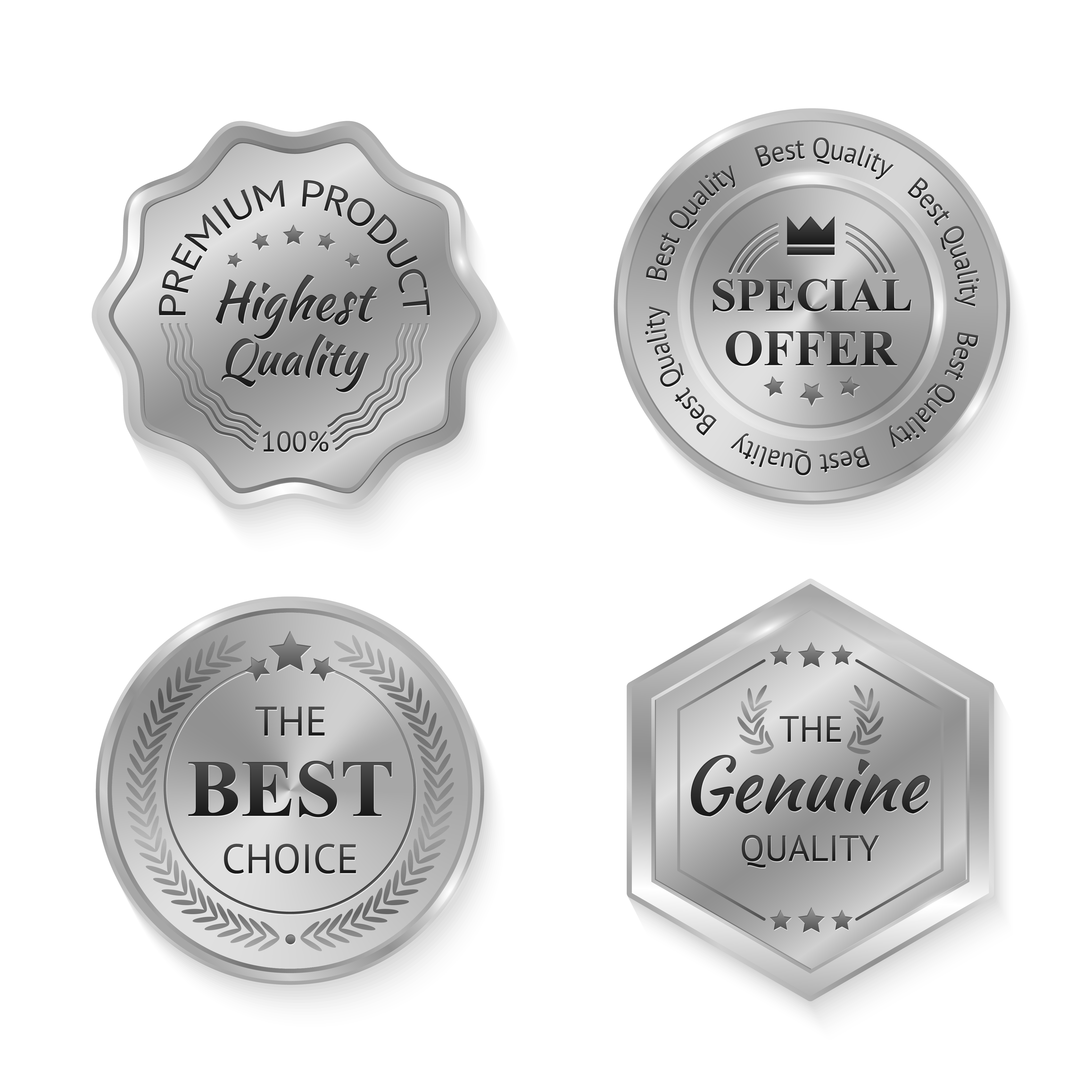 Silver labels
