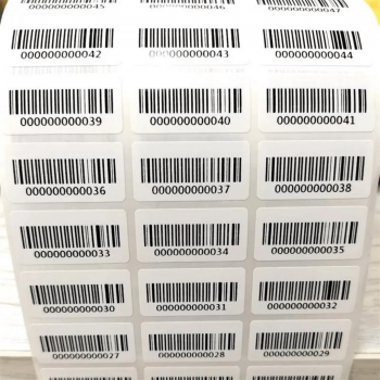 Barcode Inventory Stickers