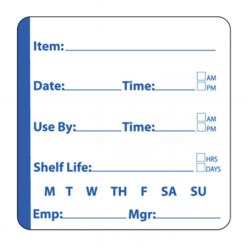 Freezer Safe Square Stickers