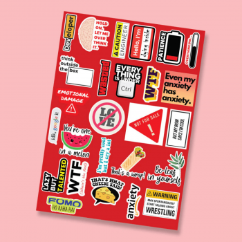 Kiss Cut Sticker Sheets