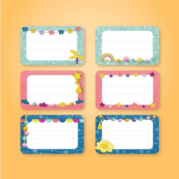 Label Sheets for Kids