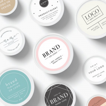 Round Vinyl Labels