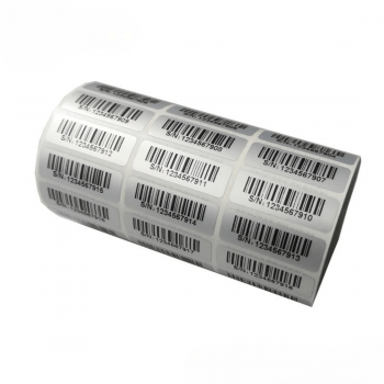 Serial Number Stickers