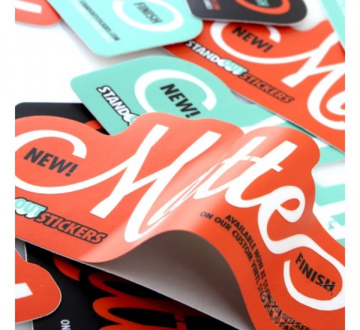 Die Cut vinyl sticker printing