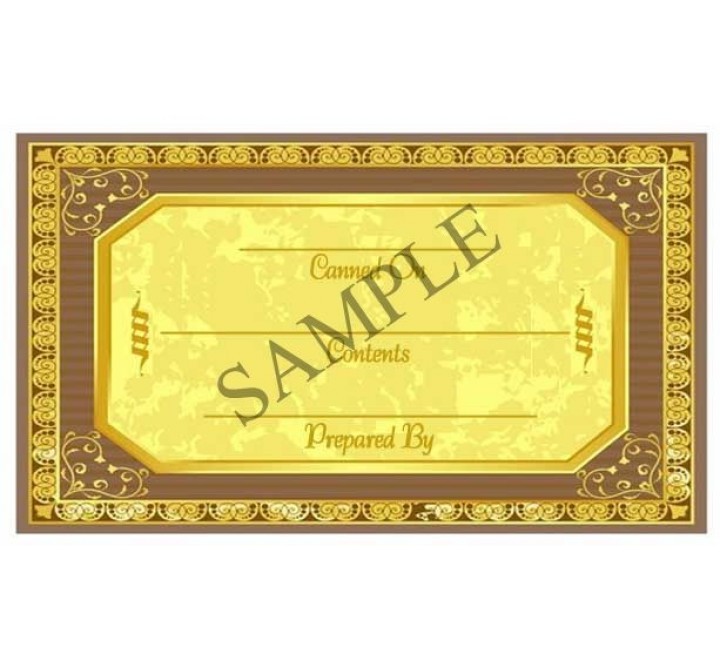 Rectangular Canning Labels