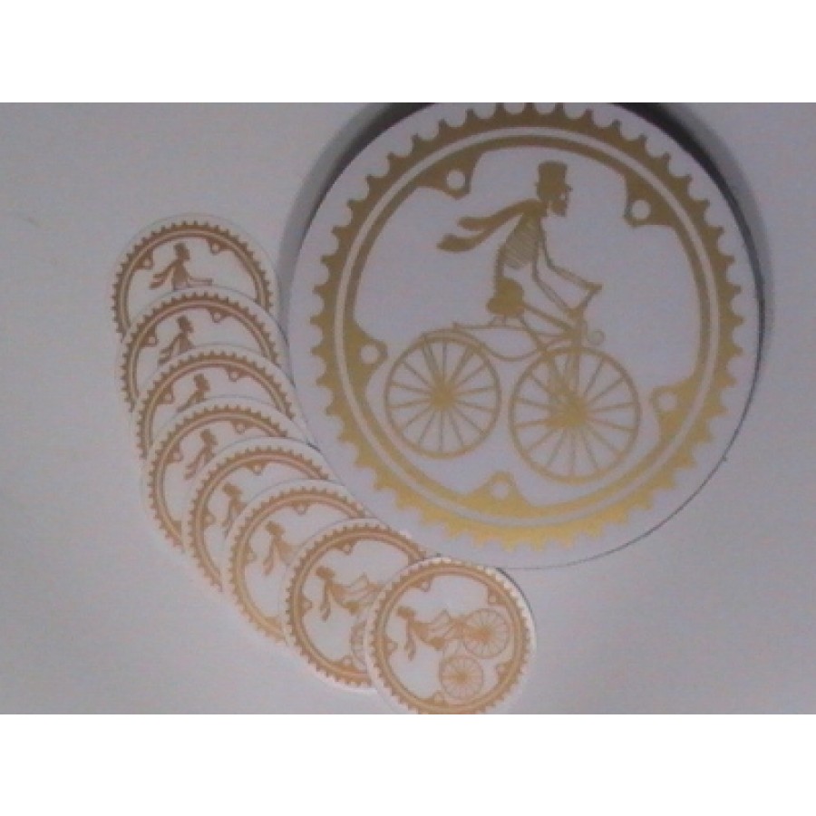 Oval Car Stickers