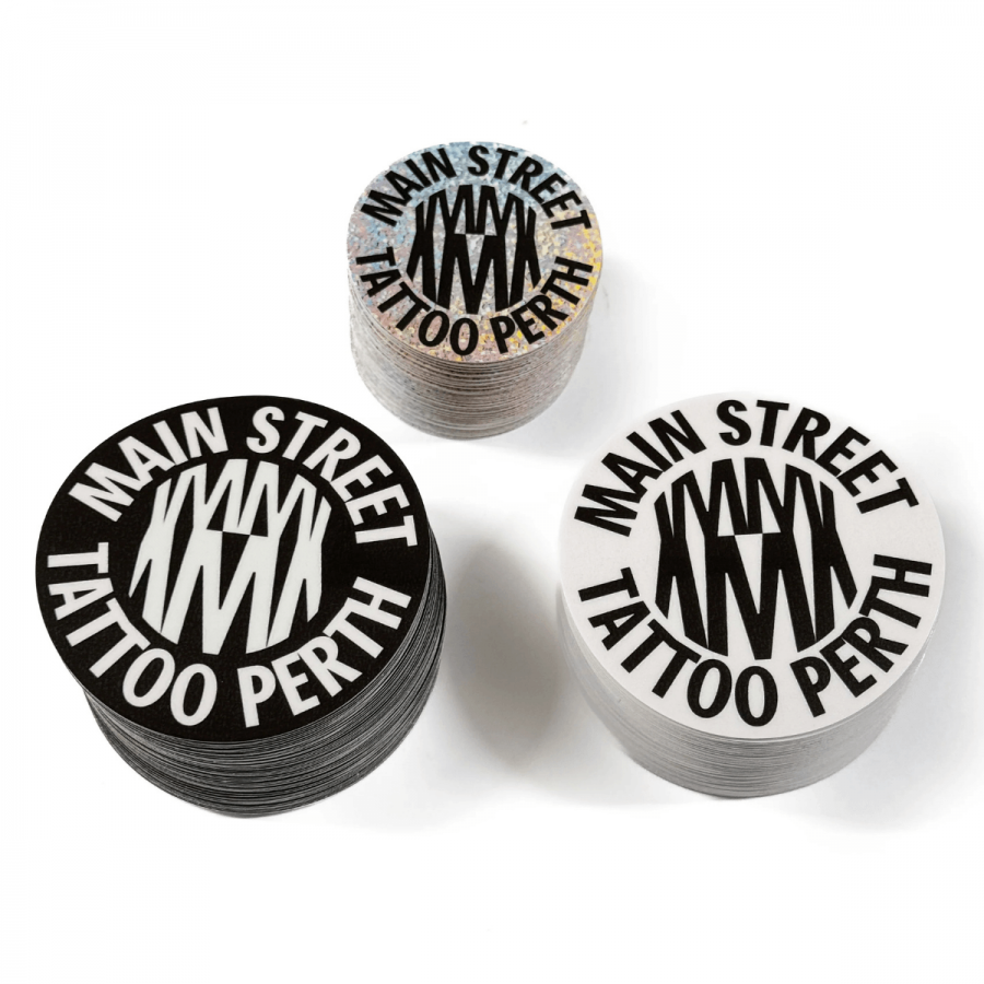 Die Cut Round Stickers