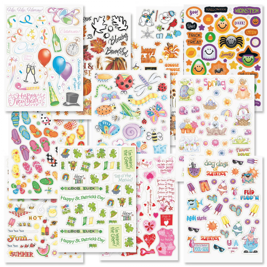 Holiday Sticker Packs