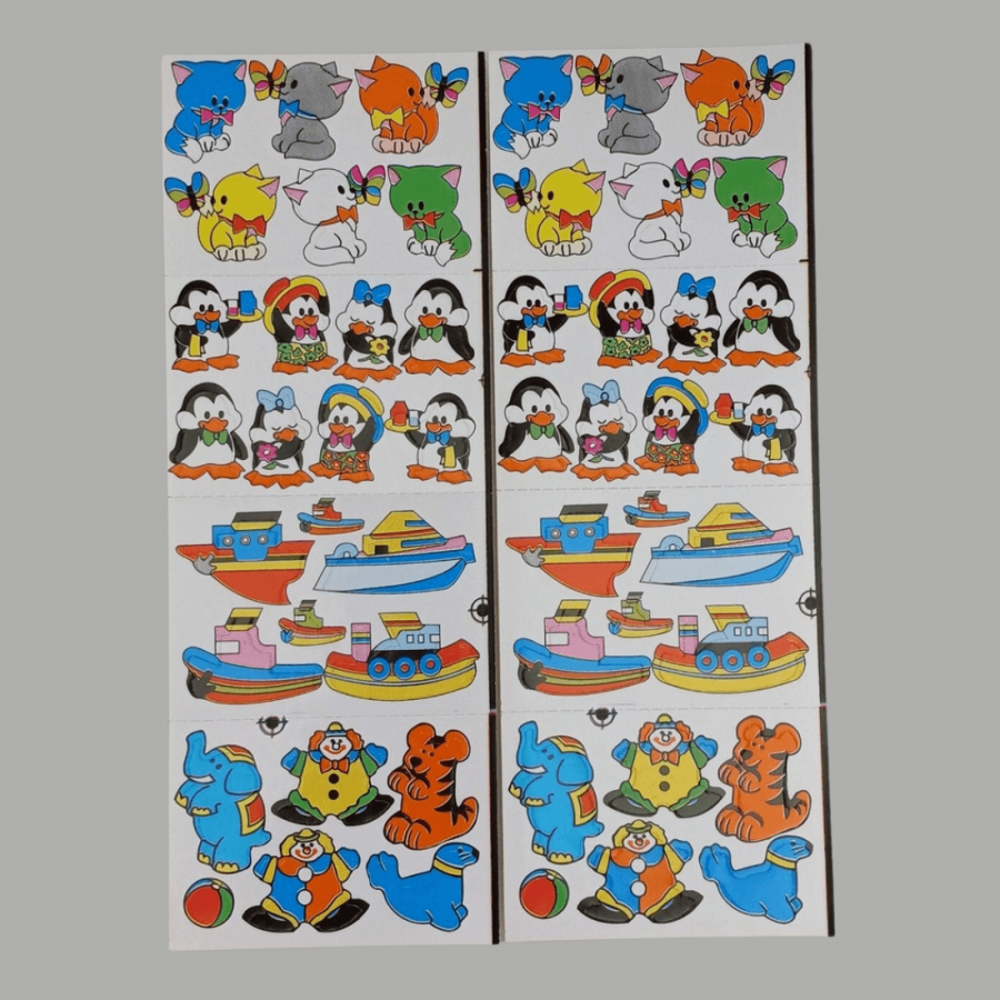 Multi-Up Sticker Sheets