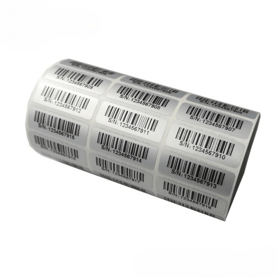 Serial Number Stickers