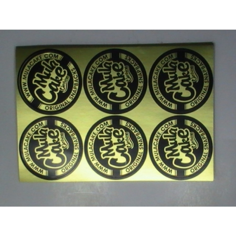 Clear Round Stickers