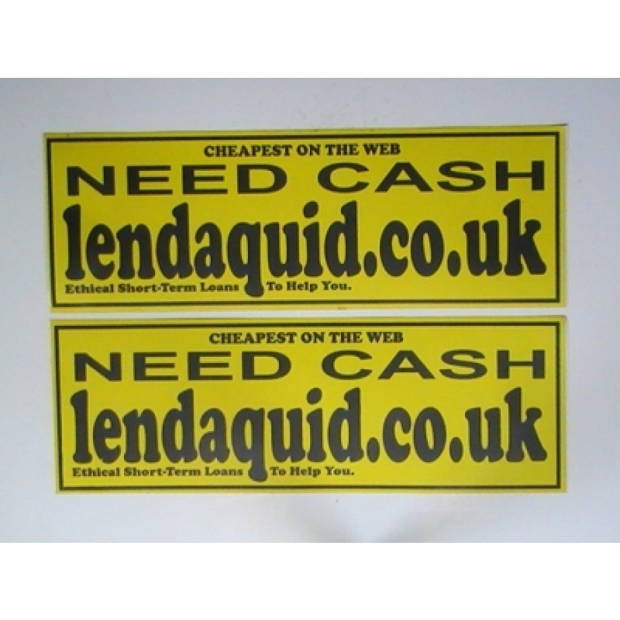 Rectangular Stickers