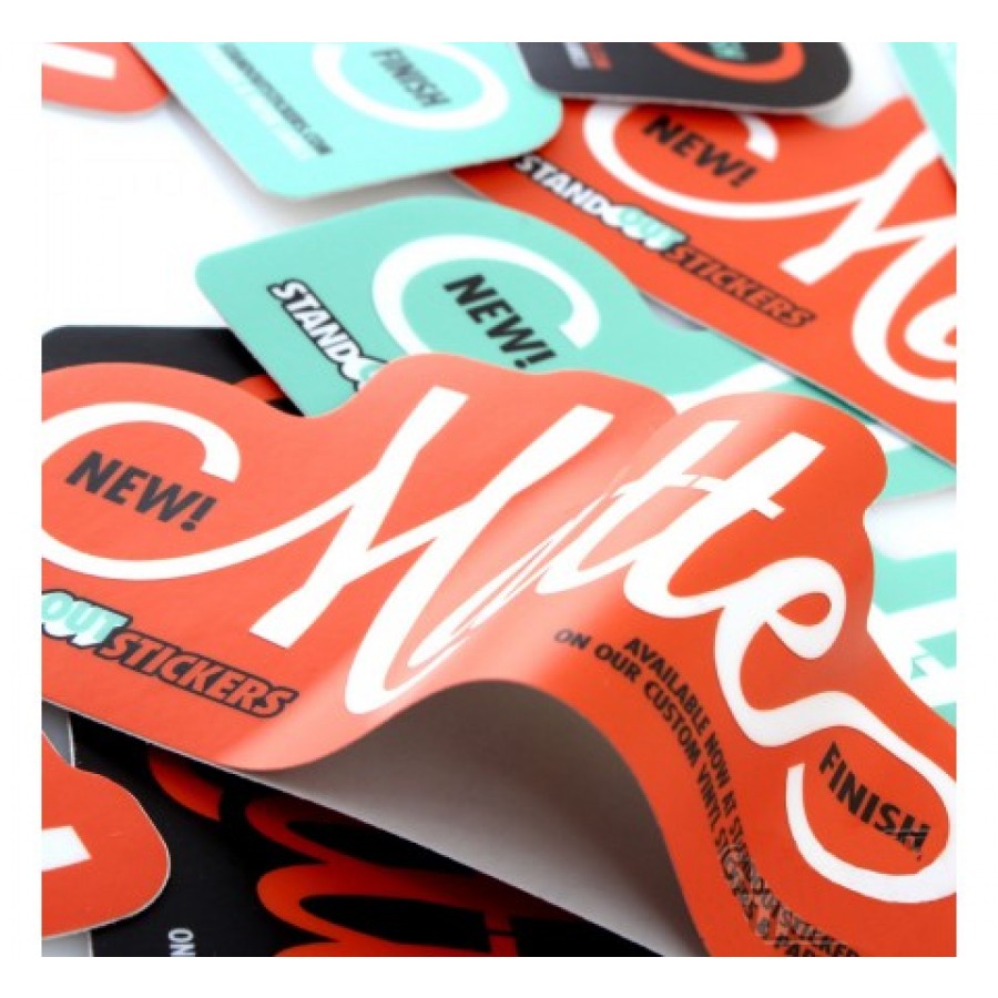 Die Cut vinyl sticker