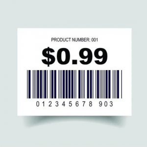 Barcode Price Stickers