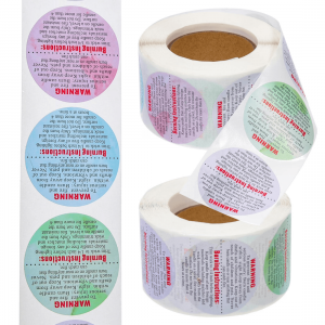 Child-Resistant Stickers