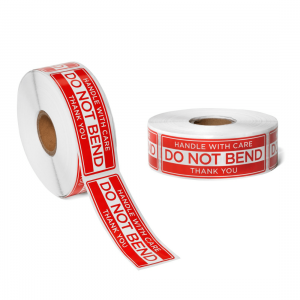 Do Not Bend Stickers