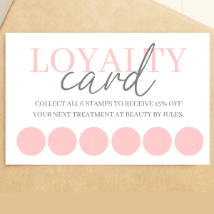 Loyalty Card Stickers