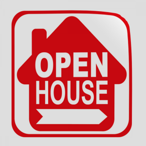 Open House Stickers