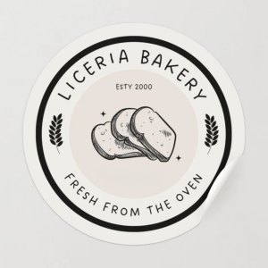 Oven Safe Round Stickers