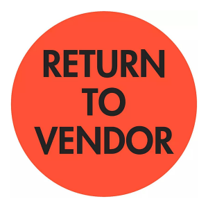 Returnable Deposit Stickers