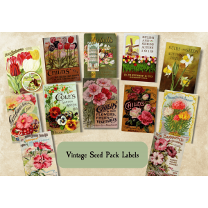 Seed Packet Stickers