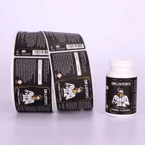 Supplement Bottle Stickers