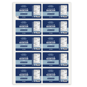 Vinyl Rectangle Labels