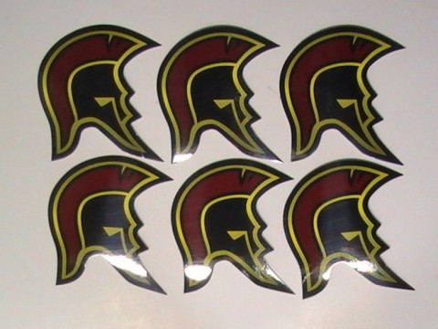 Hockey Helmet Stickers