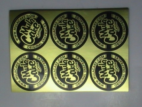 Clear Round Stickers