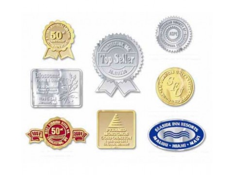 Custom Foiled Labels