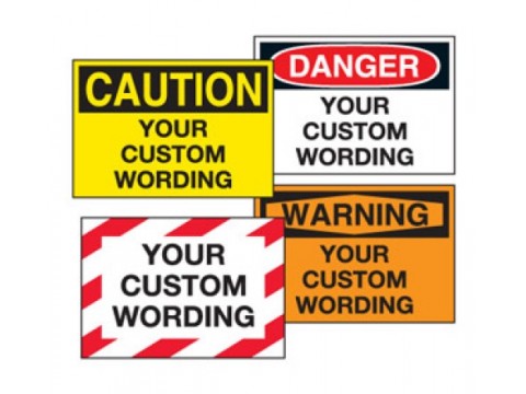Custom Warning Labels