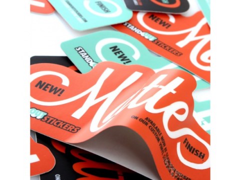 Die Cut vinyl sticker printing