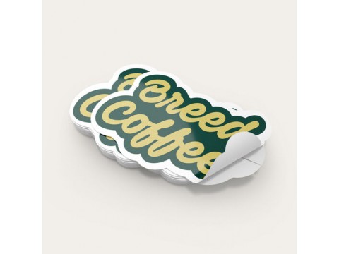 Die Cut Business Logo Stickers