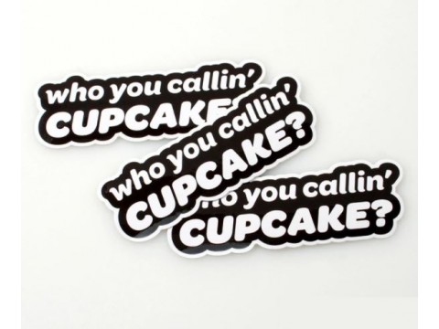 Die Cut vinyl floor stickers