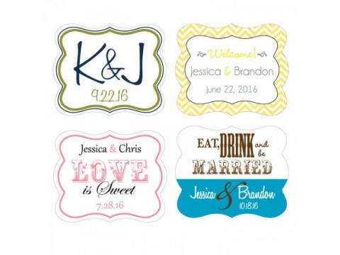 Die Cut Waterproof Labels