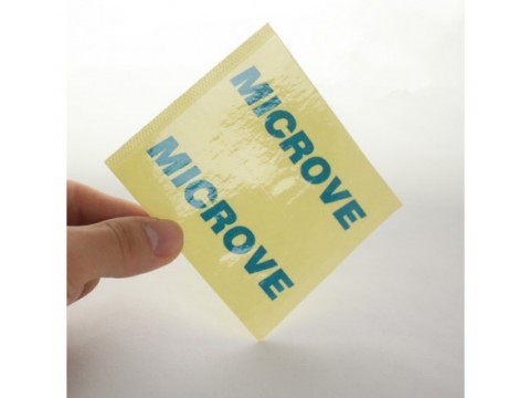Rectangular Clear Labels