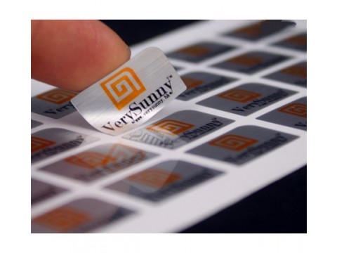 Rectangular Foiled Labels