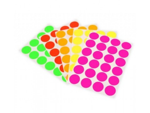 Round Fluorescent Labels