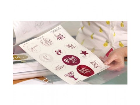 Round Foiled Labels