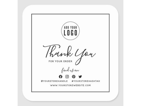 Square Business Labels
