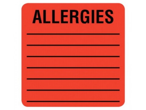 Square Fluorescent Labels